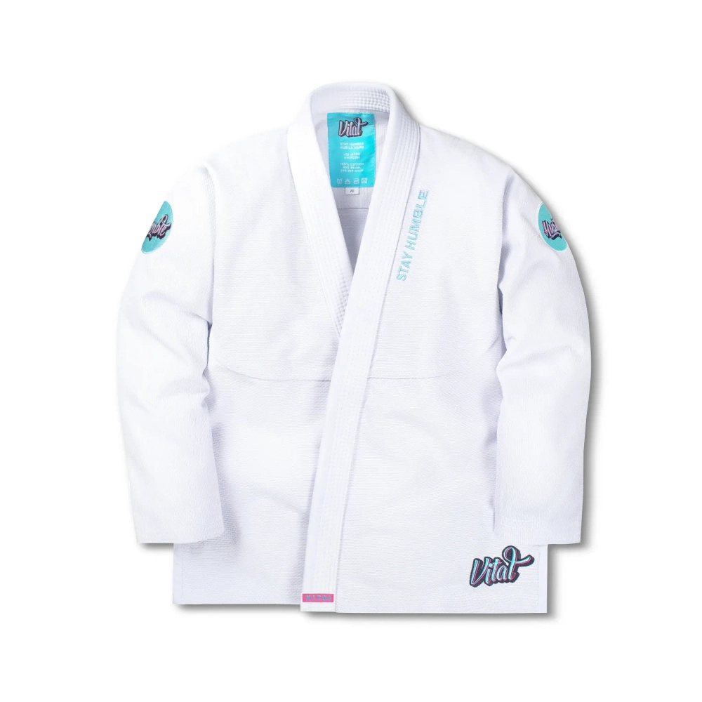 Кимоно VITAL HUMBLE & HUSTLE белое