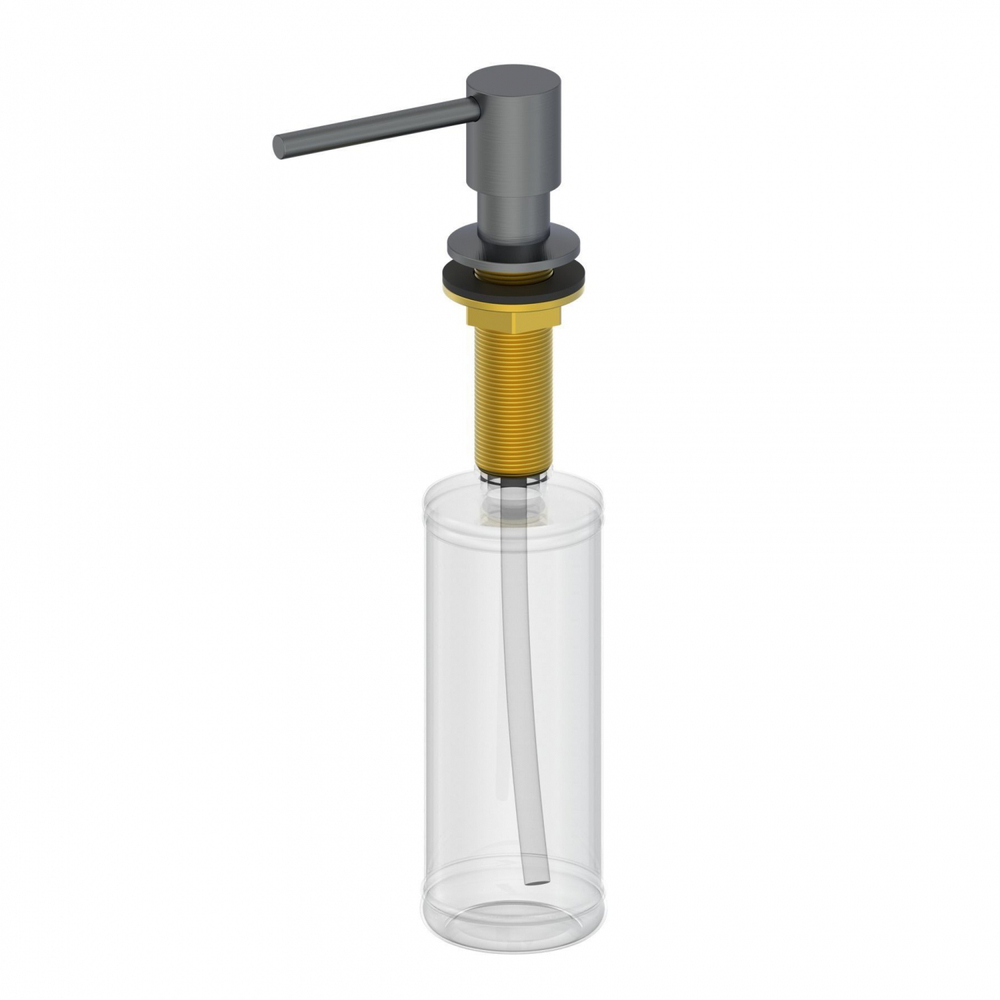 Дозатор мыла WONZON & WOGHAND, Темный графит (WW-88SD02-BGM)