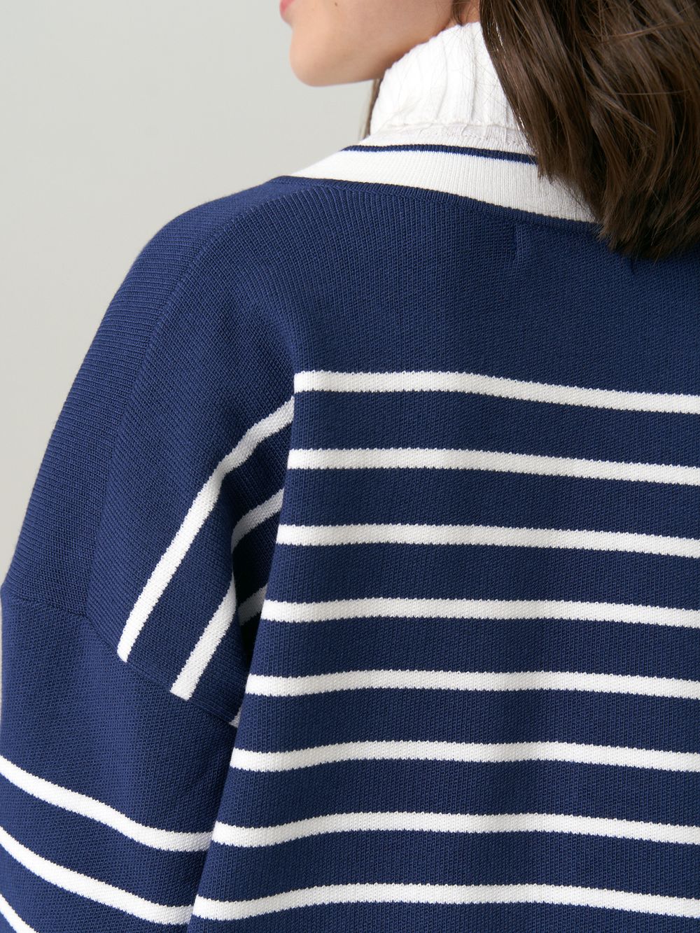 Кардиган для девочки в школу AT1010 сапфировый