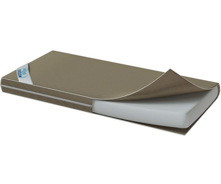 Матрас пенополиуретановый ППУ ЭКОНОМ, чехол п/э с молнией, высота 15 см