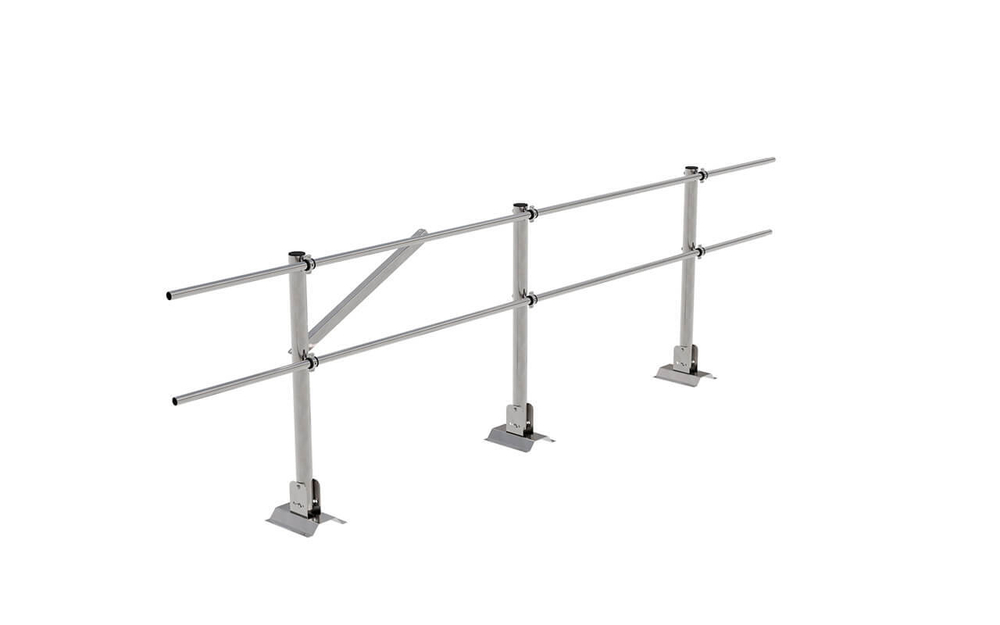 Кровельное ограждение Fachmann КО/PL/PVC/800-2-3000