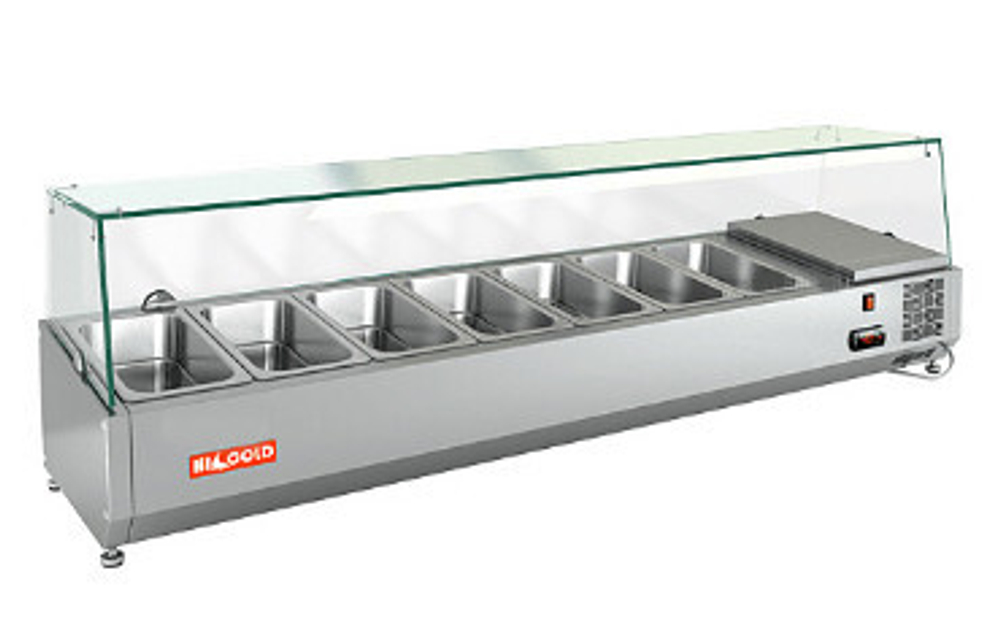 Витрина холодильная HICOLD VRX 1600