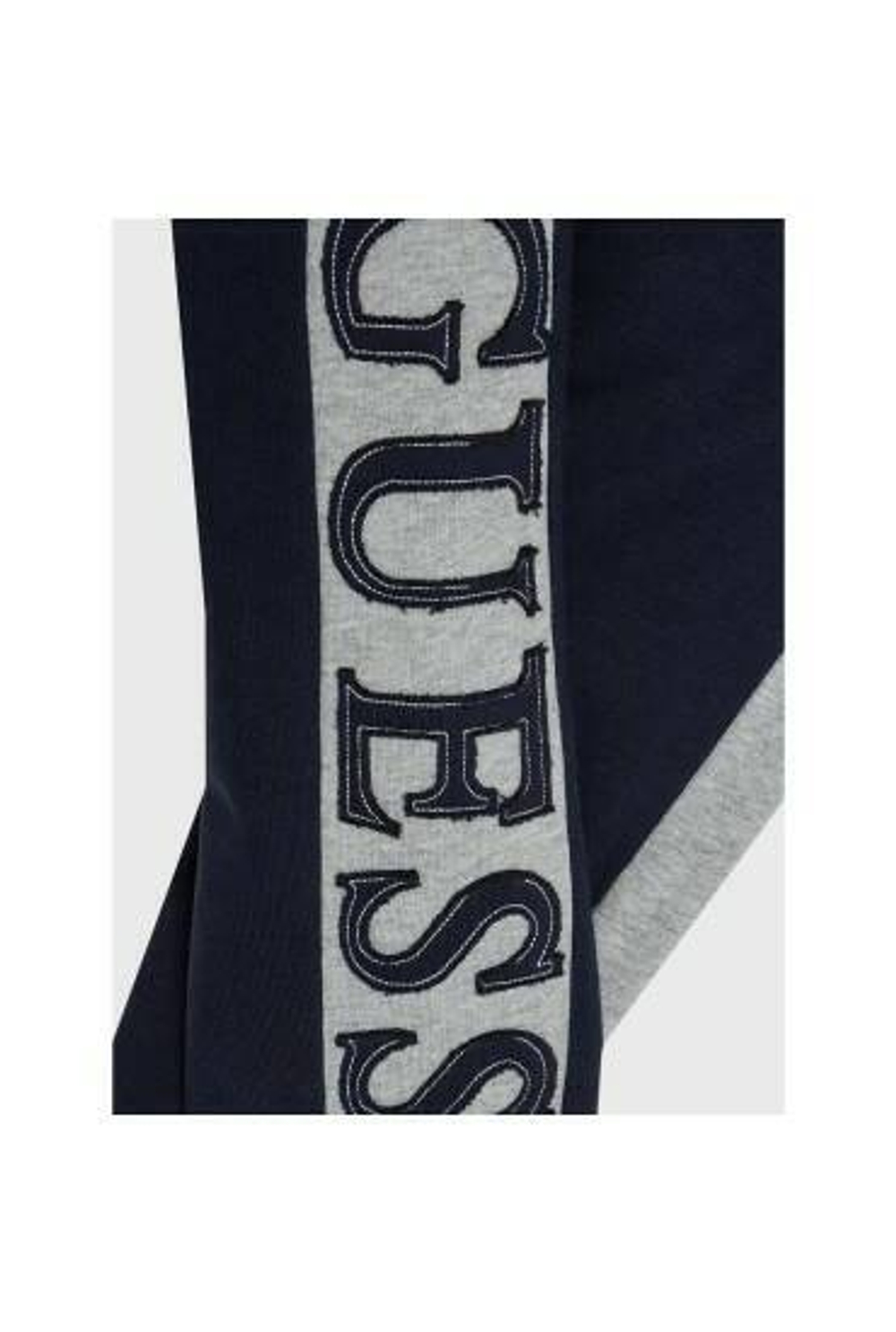 Брюки спортивные GUESS Темно-синий/Серый лампас/Аппликация-логотип (Мальчик)
