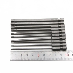 Набор шестигранных бит для шуруповерта 11шт, 100мм