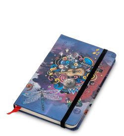 BM-09/3 Блокнот мал. «Звуки музыки» (3D твердая обложка)