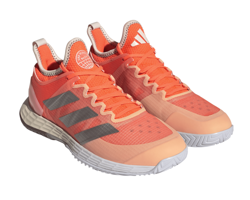 Женские Кроссовки теннисные Adidas Ubersonic 4 W - solar orange/taupe/ecru tint