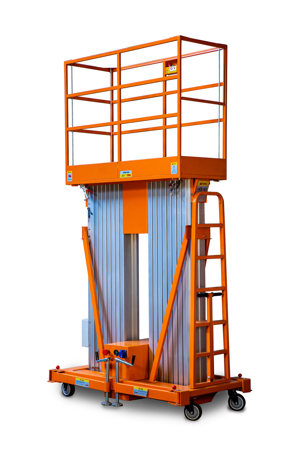 Подъемник мачтовый аккумуляторный 200 кг 10/12 м TOR GTWY10-200S DC 2-мачтовый