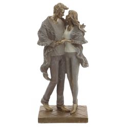 GAEM Фигурка декоративная "Влюбленная пара", L11 W8 H25 см