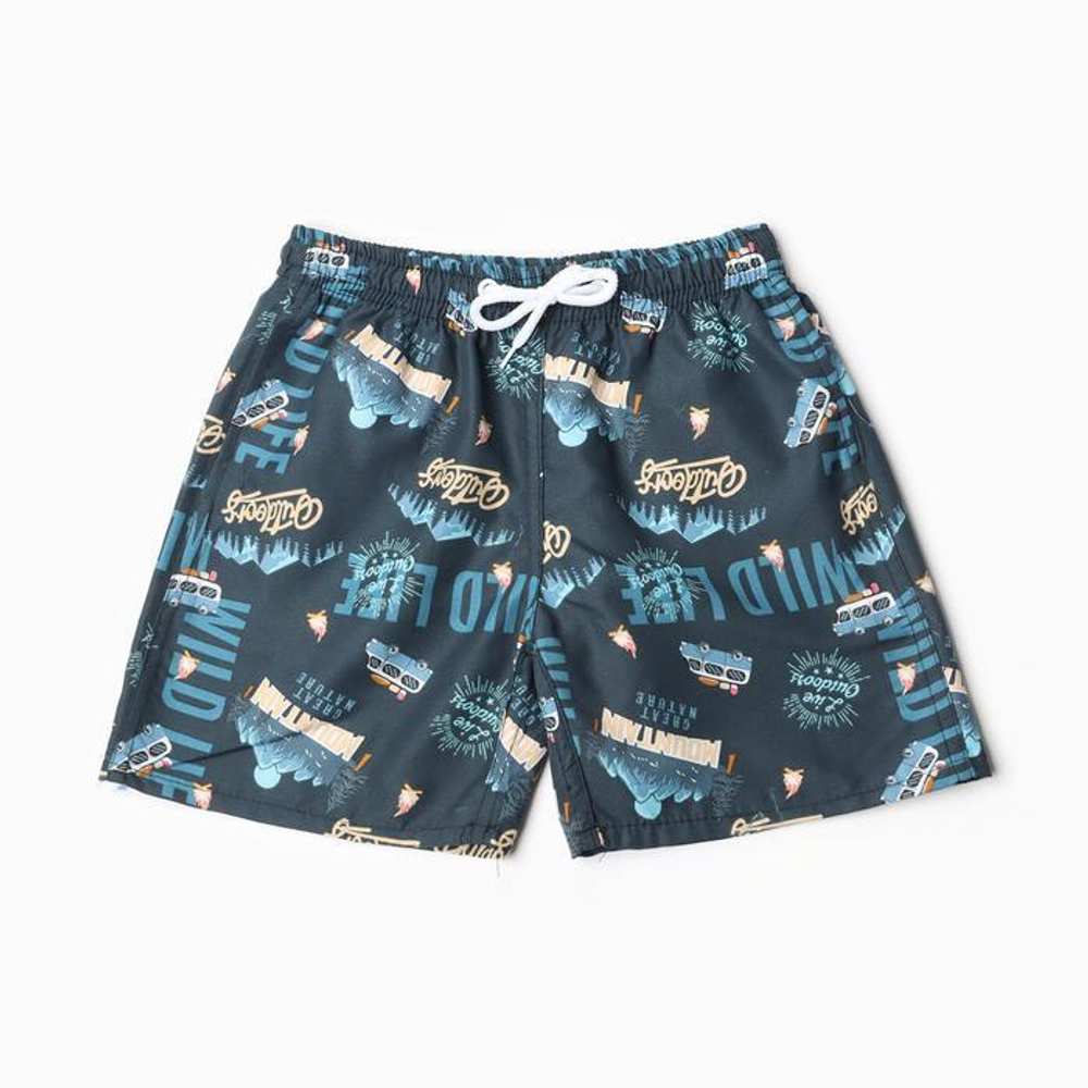 Купальные трусы детские "Горы" рост 158-164 (14 (KAFTAN), 1 шт.