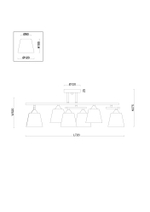 Люстра Freya FR5261PL-07GB