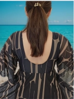 Купальник-платье слитный большой размер