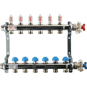 Коллекторная группа для теплого пола Рехау HKVD - 5 выходов