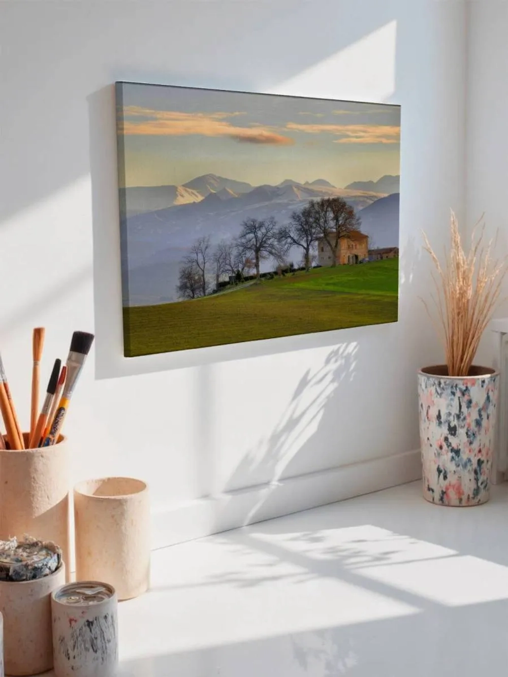 Картина на стену 40 X 50 Горный пейзаж