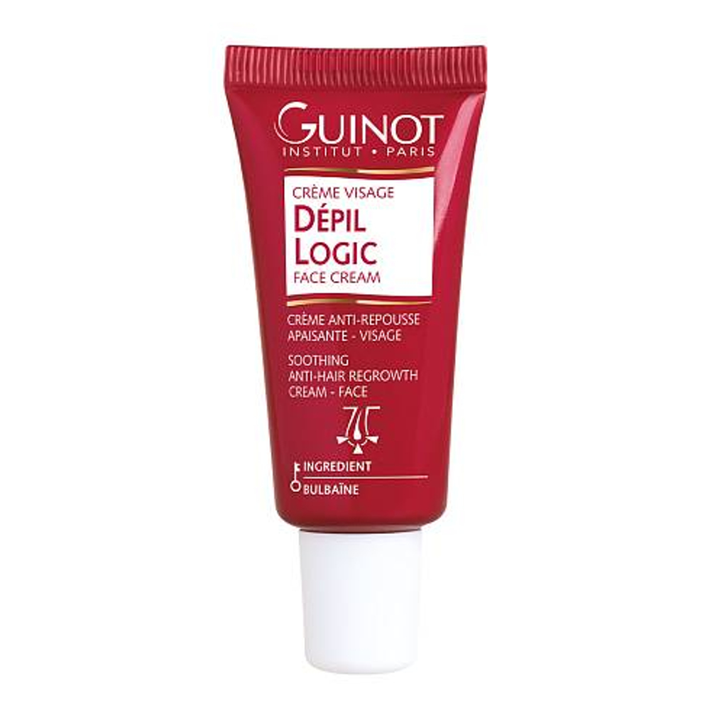 Crème Visage Depil Logic Высокоактивный крем с легкой текстурой и нежным освежающим ароматом, предназначенный для ухода за кожей лица до и после депиляции.