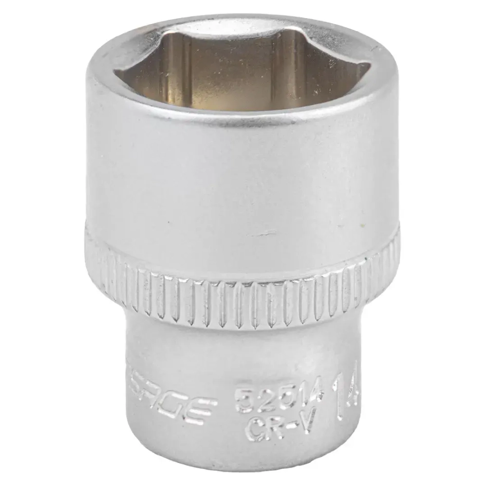 Головка 14мм 1/4''6гр. Forsage F-52514