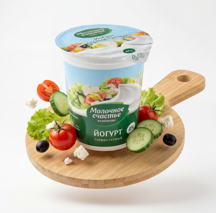 Йогурт термостатный 4%, 200 гр