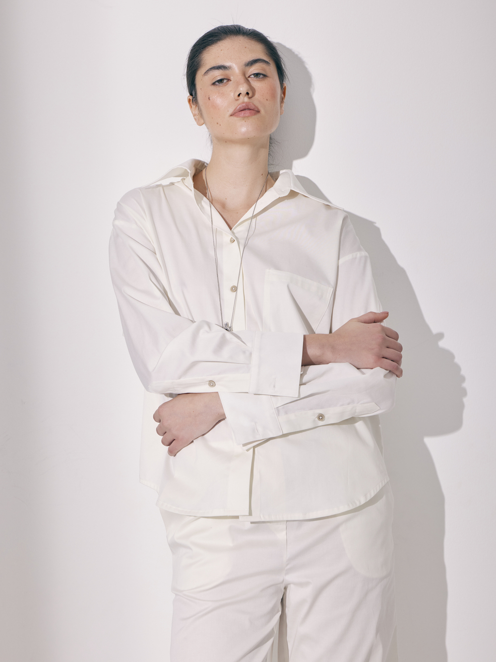 Рубашка Joan shirt in Ivory