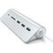 Хаб Satechi Aluminum USB 3.0 Hub &amp; Card Reader (ST-3HCRS) Silver