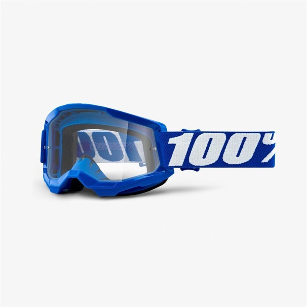 Очки 100% Strata 2 Goggle Blue / Clear Lens (50421-101-02)