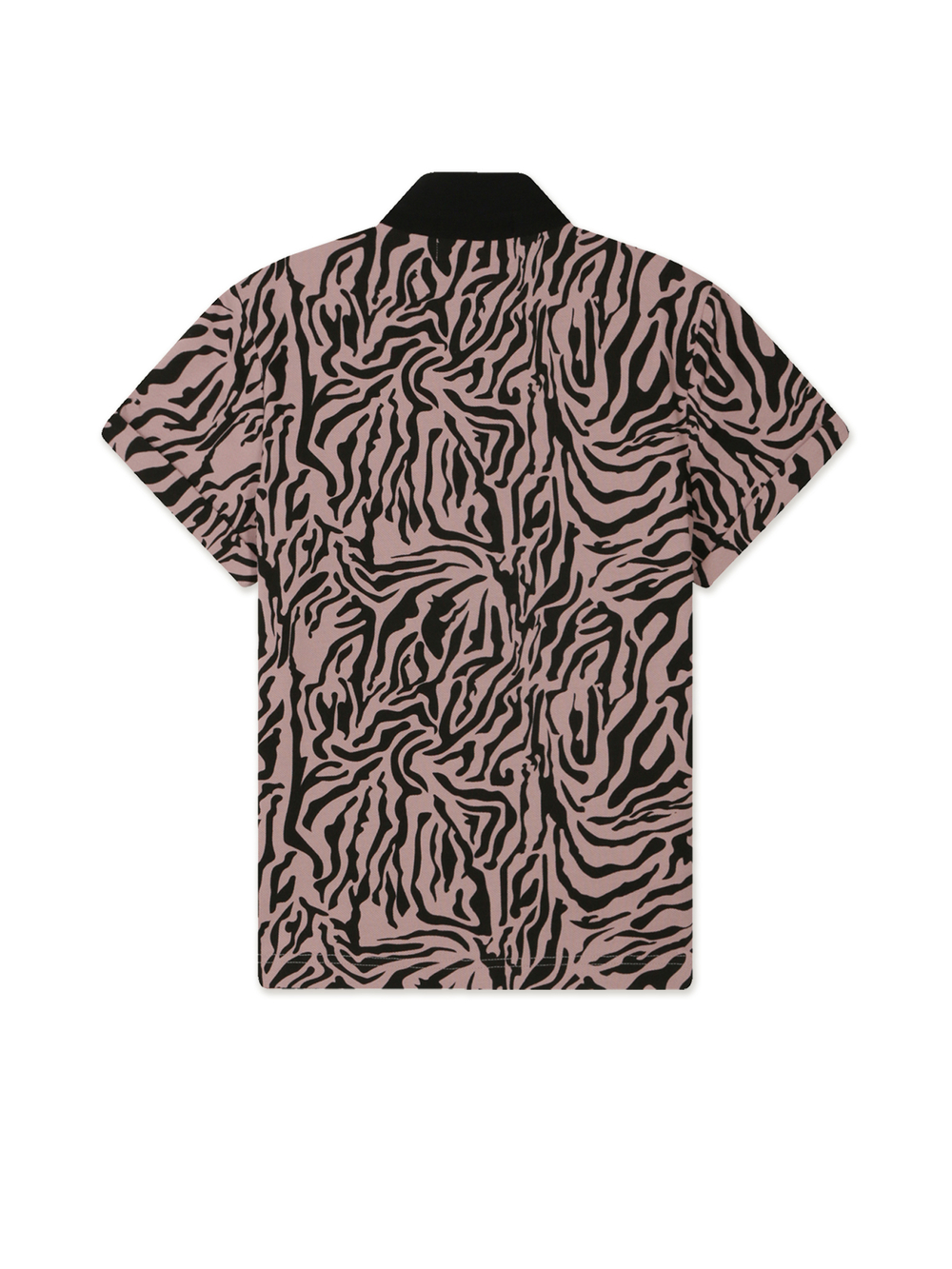 Рубашка Поло Кор. Рукав Zebra Print Polo Shirt