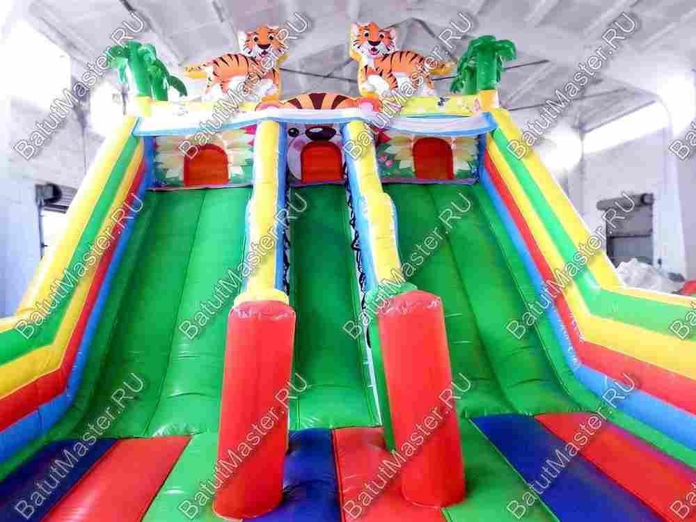 Коммерческий батут "Тигриная страна 2" 12*6*6 м