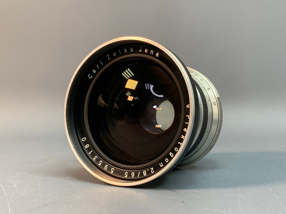 Flektogon 2.8/65mm внутри налет