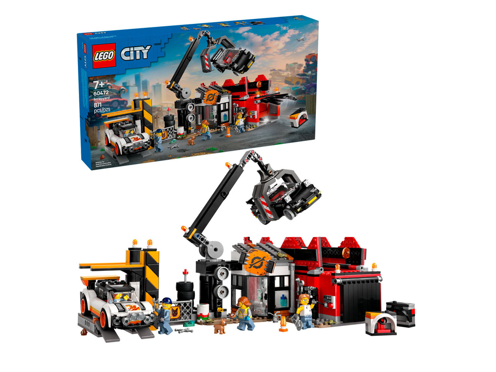 LEGO City 60472 — Автомобильная свалка