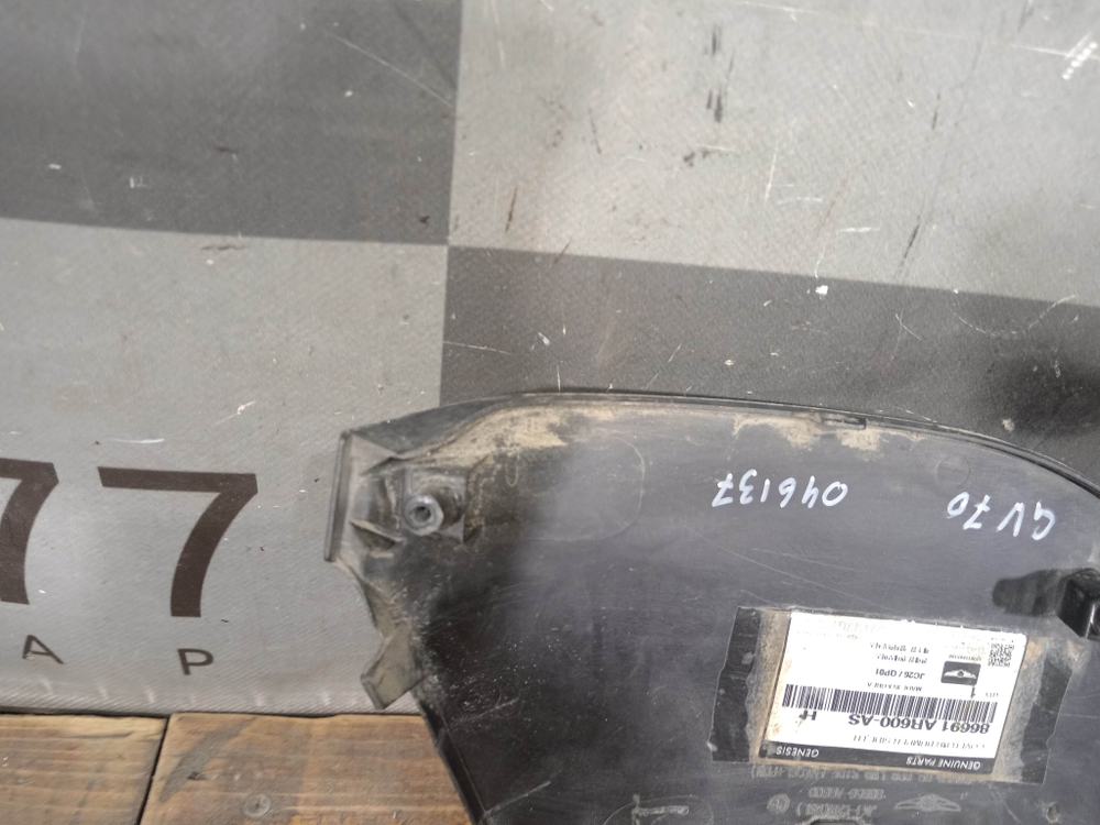 Накладка заднего бампера левая Genesis GV70 21-24 Б/У Оригинал 86691AR600