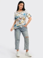 Футболка женская большие размеры