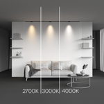 Магнитный трековый светильник Maytoni Points TR193-1-5W2.7K-M-B