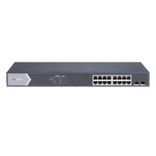 Управляемый коммутатор на 16 PoE портов Hikvision DS-3E1518P-SI