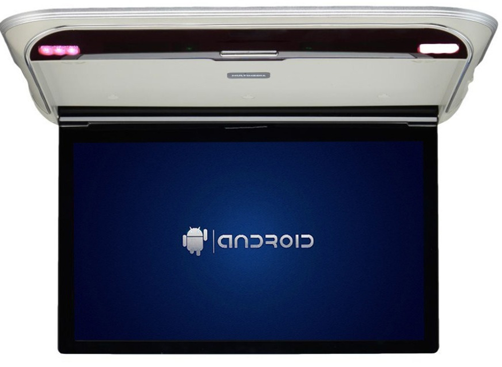 Монитор потолочный - ERGO ER1560AN с экраном 15.6” (1920х1080 IPS FullHD, Android, 3+32Gb) серый