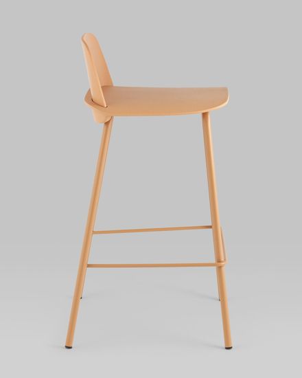 Стул полубарный Mist желтый