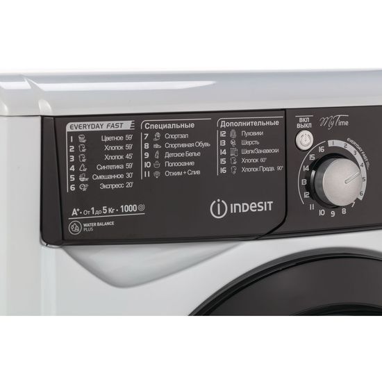 Стиральная машина Indesit EWSD 51031 BK