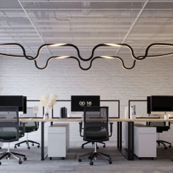 Профиль SL-ARC-3535-D320-N90 BLACK (260мм, дуга 1 из 4) (Arlight, Алюминий) 032677