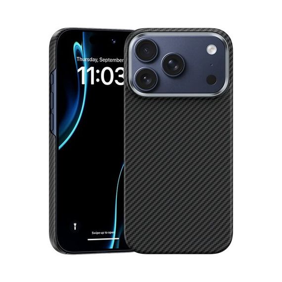 Чехол Benks ArmorAir Case built with Kevlar 600D для iPhone 17 Pro Max 6.9&quot; (C.K.FL.AP.BK.0070) черный (Black)