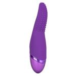 Фиолетовый вибромассажер 17,25см с шишечками California Exotic Novelties Aura Tickler SE-0735-30-3