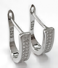 Серьги ювелирные