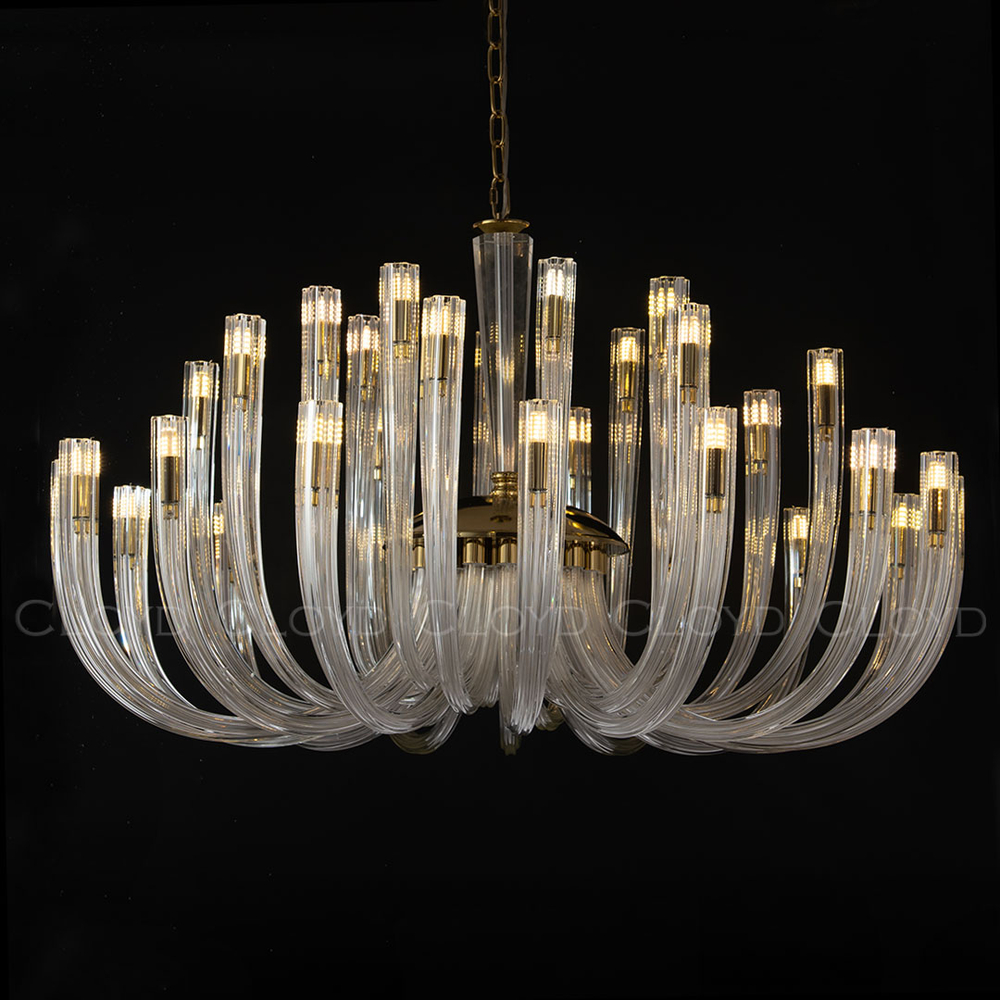 Люстра Cloyd AEDA C32 / Ø90 см - золото (арт.11663)