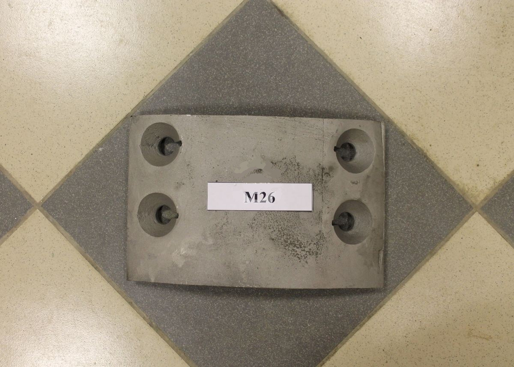Бронелист смесителя M26 Teltomat