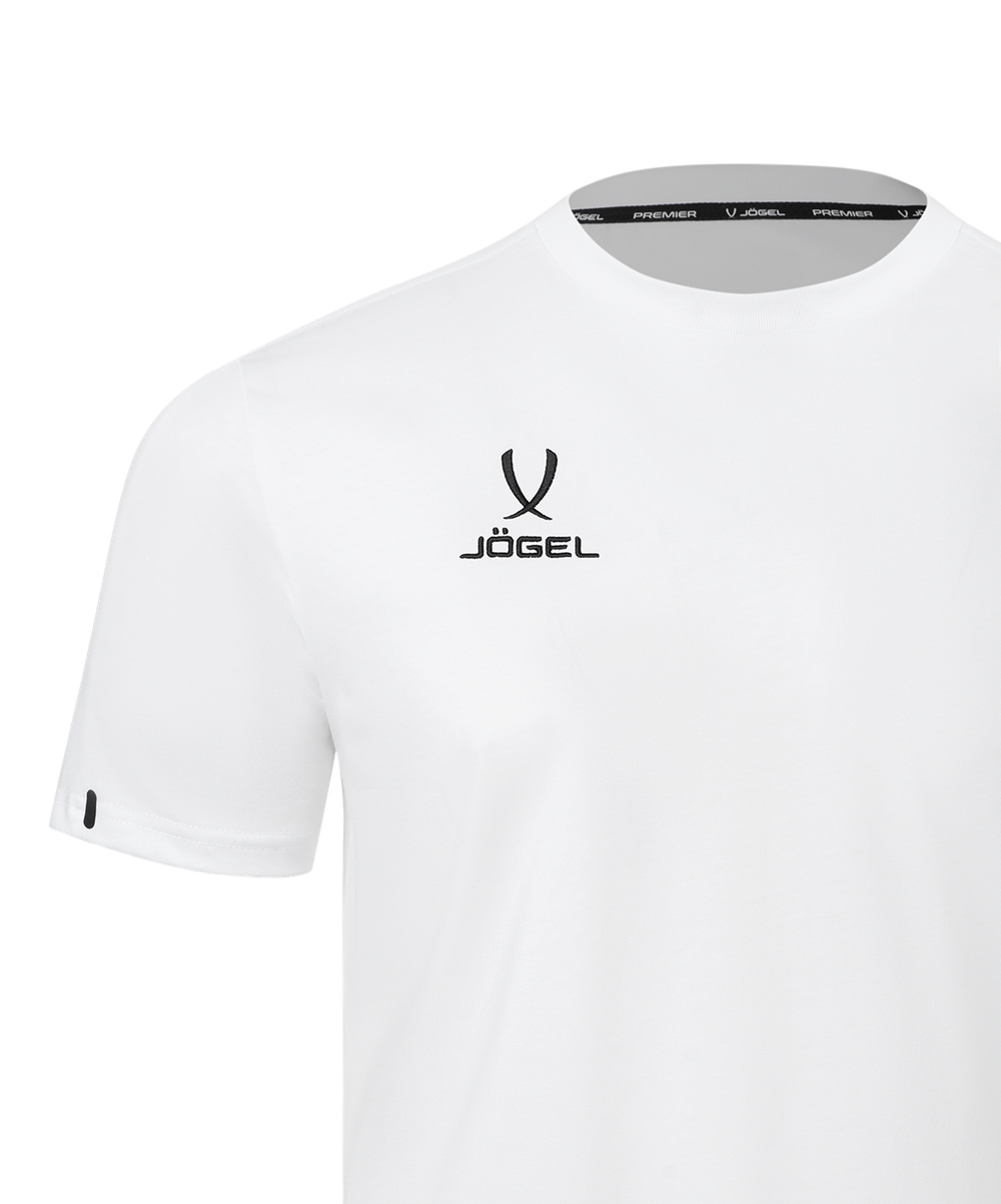 Футболка тренировочная JÖGEL PREMIER PerFormDRY TRN CVC Tee, белый