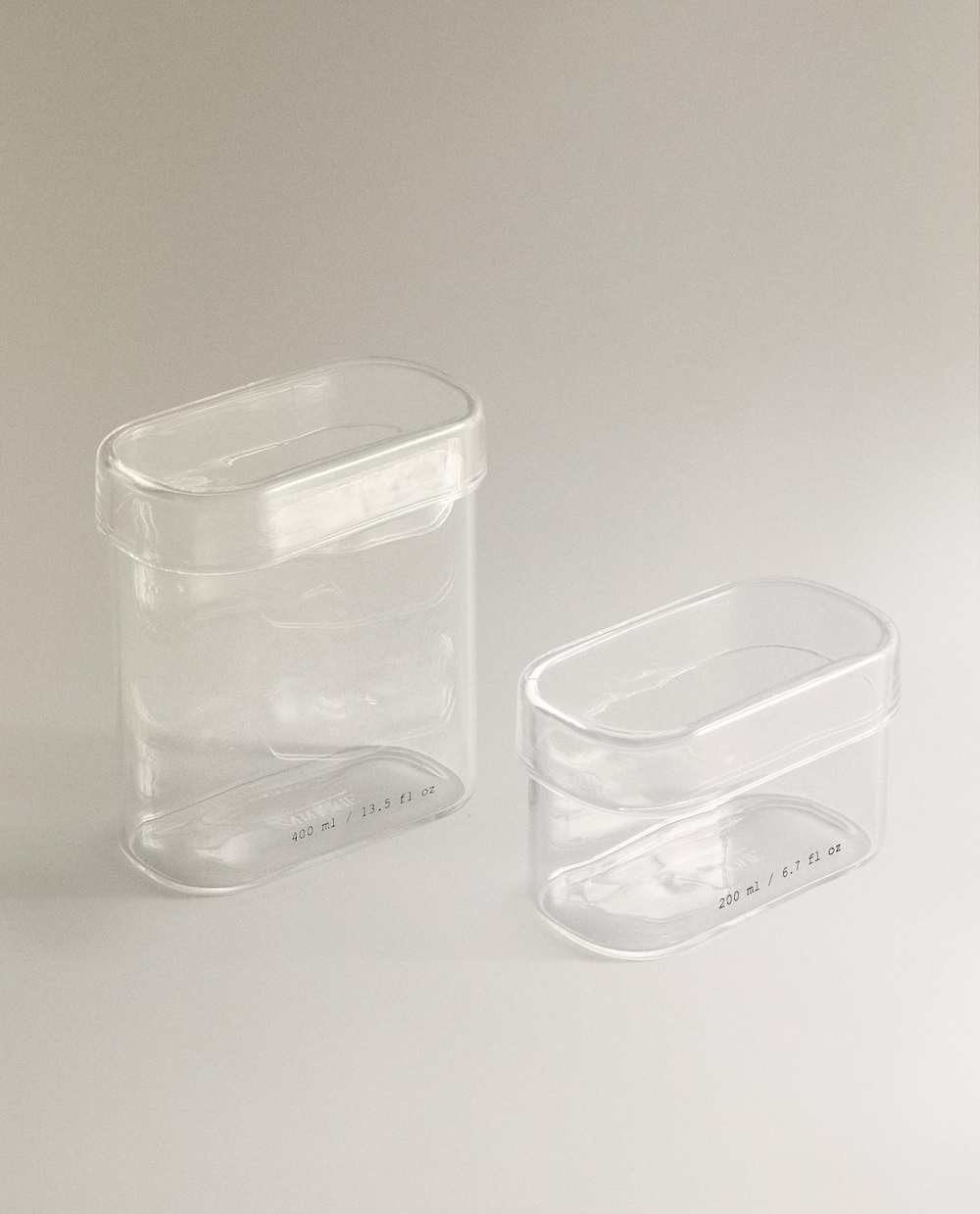 Zara Home коробка для хранения, стекло, прозрачный