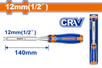Стамеска 12х140 мм (10/50) WADFOW WWC1212