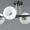 IL0798-4CSQ-25 BK AB TRENTO светильник потолочный