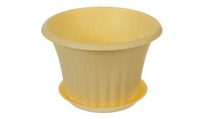 Кашпо КЭРОЛ 0,75 л D140мм с подставкой