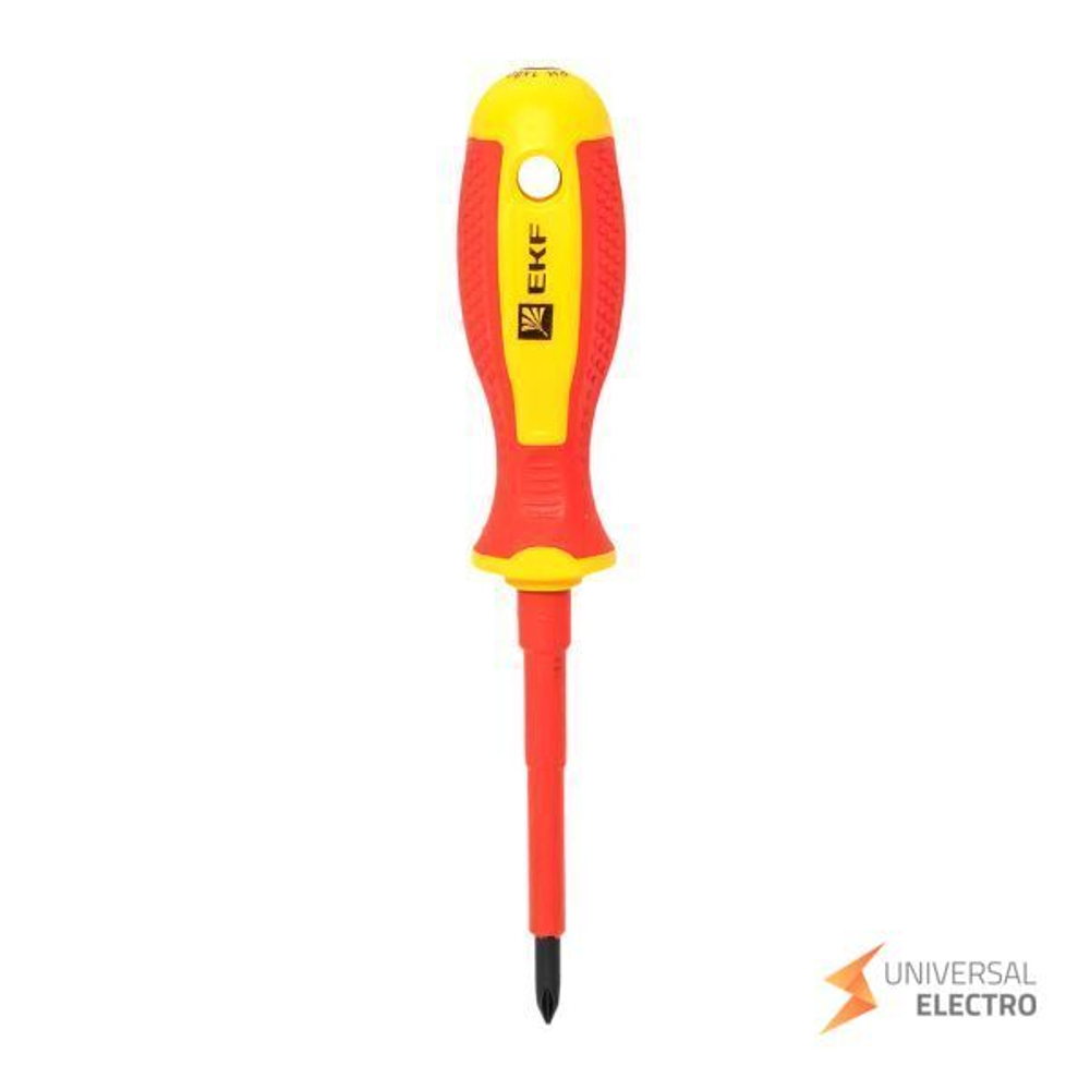 Отвертка Expert PH1x80 мм 1000В EKF