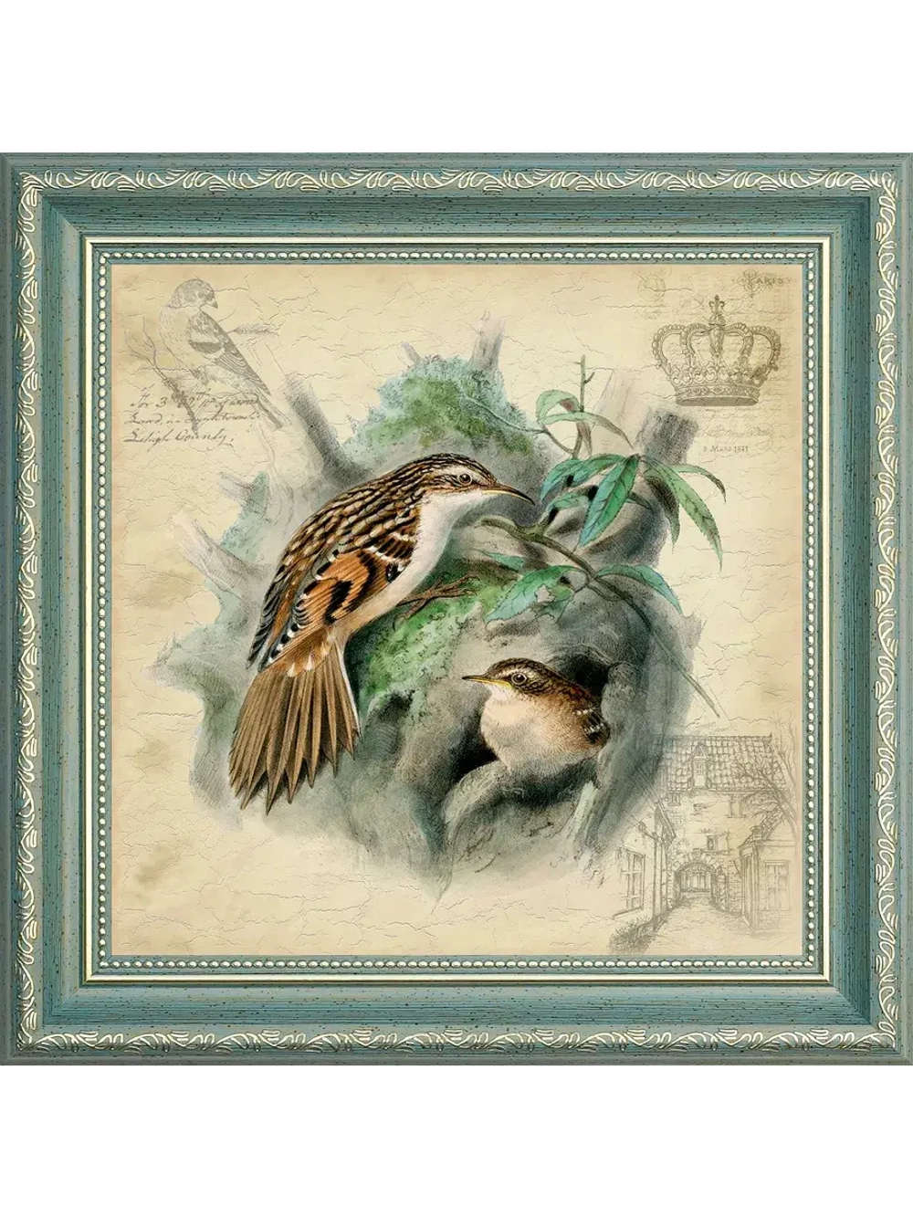 Картина на стену интерьерная на холсте 25*25 см