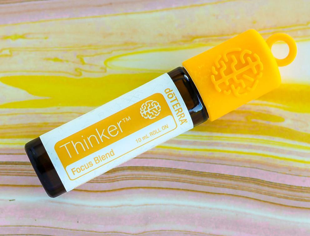 «Мыслитель» смесь эфирных масел для концентрации внимания, doTERRA Thinker, роллер 10 мл