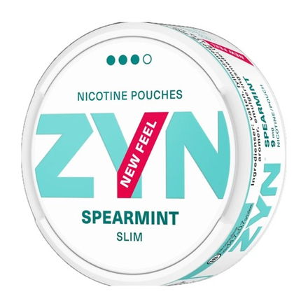 ZYN SPEARMINT (9 МГ) - МЯТНАЯ ЖВАЧКА