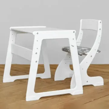 Набор детский стол и стул “Павлин мини” с подушкой "Граффити"